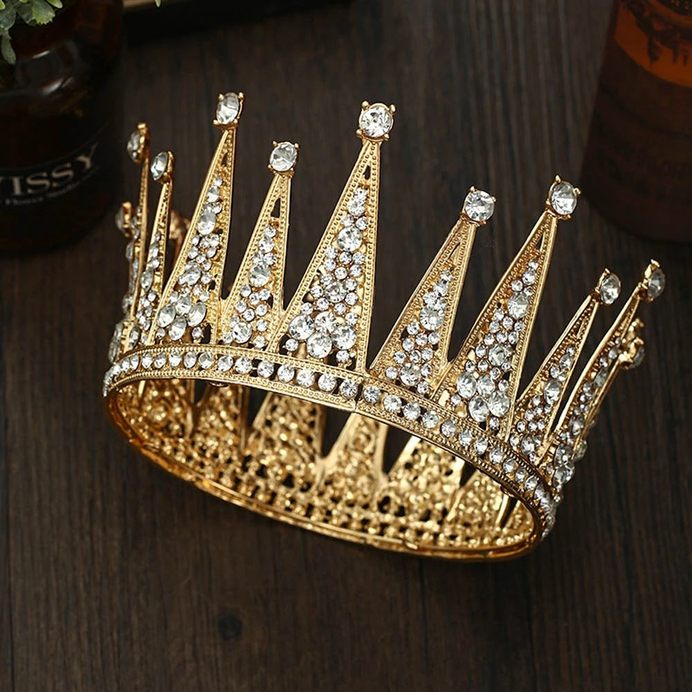 Lumière Bridal Crown - lifestyle wedding shot